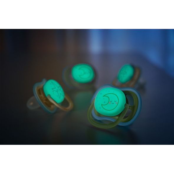 PHILIPS AVENT ŠIDÍTKO ULTRA AIR NOČNÍ 18M+ NEUTRAL, 2KS - ŠIDÍTKA A DOPLŇKY - KRMENÍ