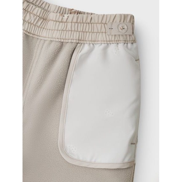 LEOKID SOFTSHELLOVÉ KALHOTY VIC SILVER CLOUD FLOWER VEL. 110 - KALHOTKY A TEPLÁČKY - PRO DĚTI