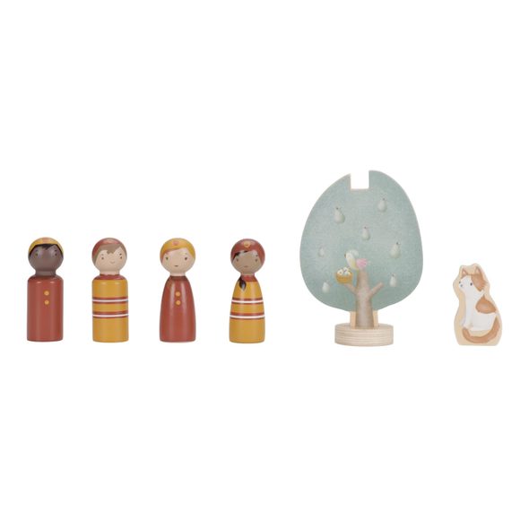 LITTLE DUTCH HASIČSKÝ NÁKLAĎÁK DŘEVĚNÝ - LITTLE DUTCH - PRO DĚTI