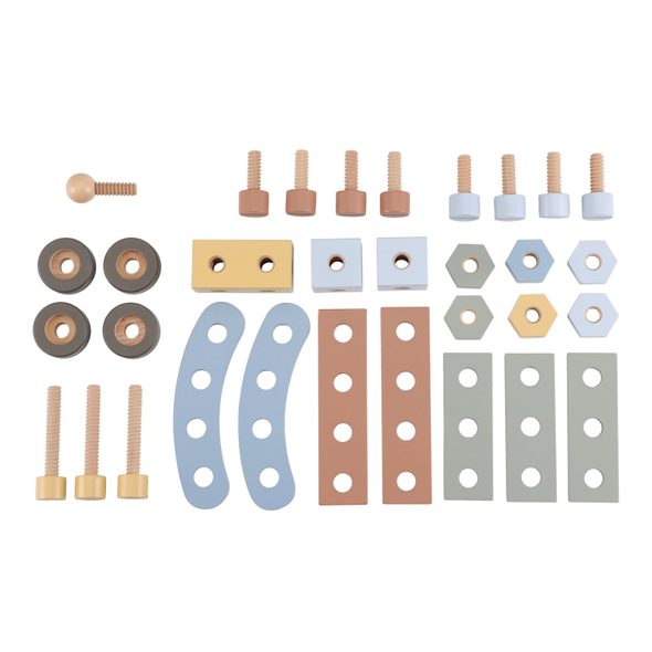 LITTLE DUTCH PONK DŘEVĚNÝ BLUE - LITTLE DUTCH - PRO DĚTI