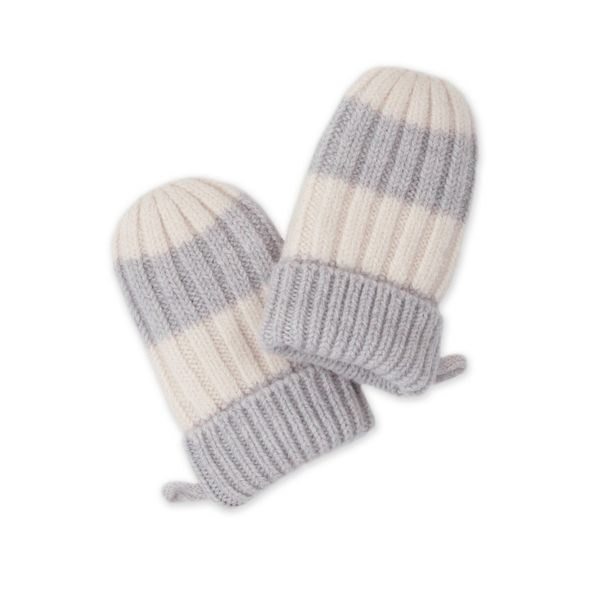 LODGER RUKAVICE STRIPE MERINO STORM VEL. 0 - 12 MĚSÍCŮ - RUKAVIČKY, ŠÁTKY, NÁKRČNÍKY - PRO DĚTI