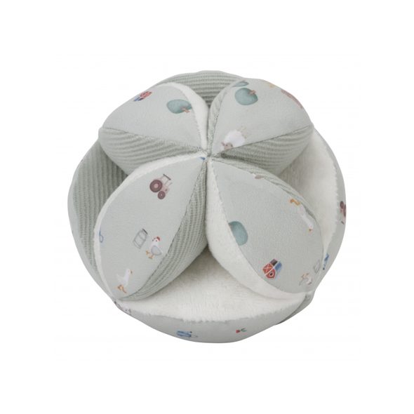 LITTLE DUTCH MÍČEK TEXTILNÍ FARMA - SENZORICKÉ HRAČKY - PRO DĚTI