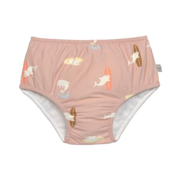 LÄSSIG SPLASH SWIM DIAPER DOLPHIN PEACH 07-12 MO. - KOJENECKÉ PLAVKY - KOUPÁNÍ A ZDRAVÍ
