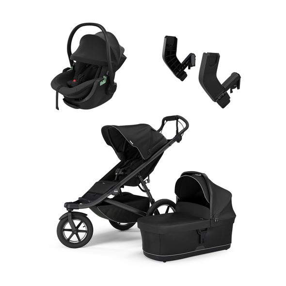 THULE URBAN GLIDE 3 + KORBA + ADAPTÉRY + AUTOSEDAČKA MAPLE - TROJKOMBINACE - KOČÁRKY A PŘÍSLUŠENSTVÍ