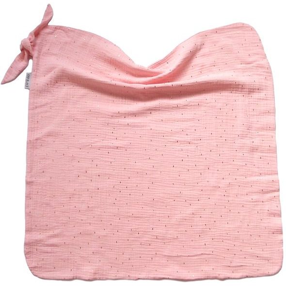 PINKIE LETNÍ DEKA PINKIE MUSLIN LIGHT PINK - ŽÍNKY A HOUBIČKY - KOUPÁNÍ A ZDRAVÍ