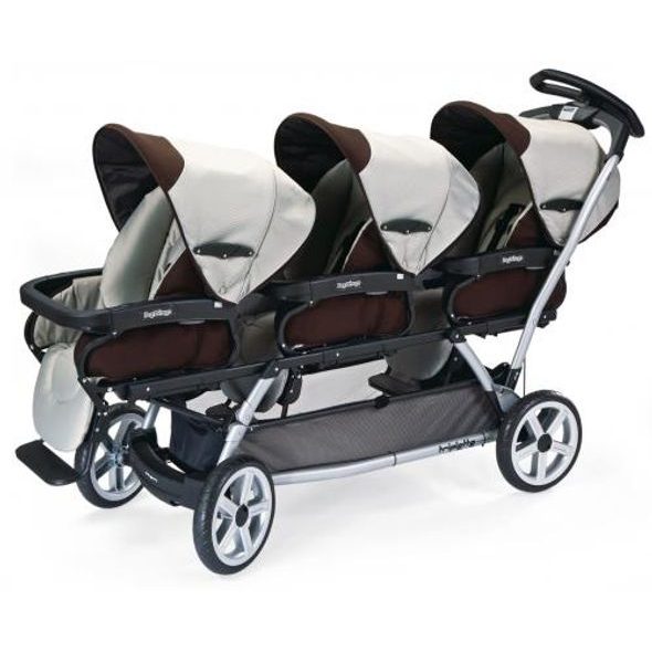 PEG PEREGO TRIPPLETE SW JAVA KOMPLET 2013 - KOČÁRKY PRO DVOJČATA - KOČÁRKY A PŘÍSLUŠENSTVÍ