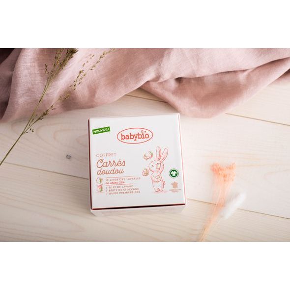 BABYBIO HYGIENICKÉ ŽÍNKY Z BIO BAVLNY DOPLŇOVACÍ SADA - LÁTKOVÉ UBROUSKY - PŘEBALOVÁNÍ