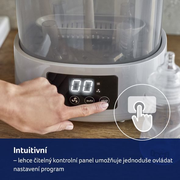 LOVI ELEKTRICKÝ STERILIZÁTOR SE SUŠIČKOU - STERILIZÁTORY - KRMENÍ