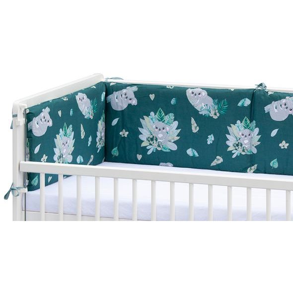 SCARLETT MANTINEL DO POSTÝLKY 4DÍLNÝ GATA ZELENÁ 180X30CM - MANTINELY - SPINKÁNÍ