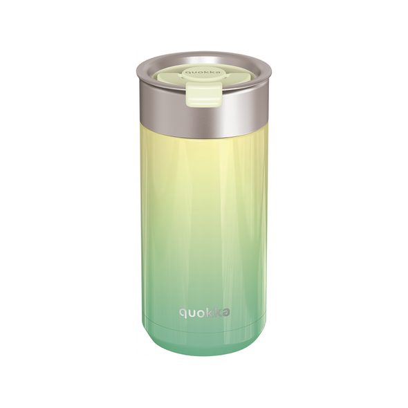 QUOKKA NEREZOVÝ TERMOHRNEK SE SÍTKEM BOOST LEMON LIME 400 ML - TERMOOBALY A TERMOSKY - KRMENÍ