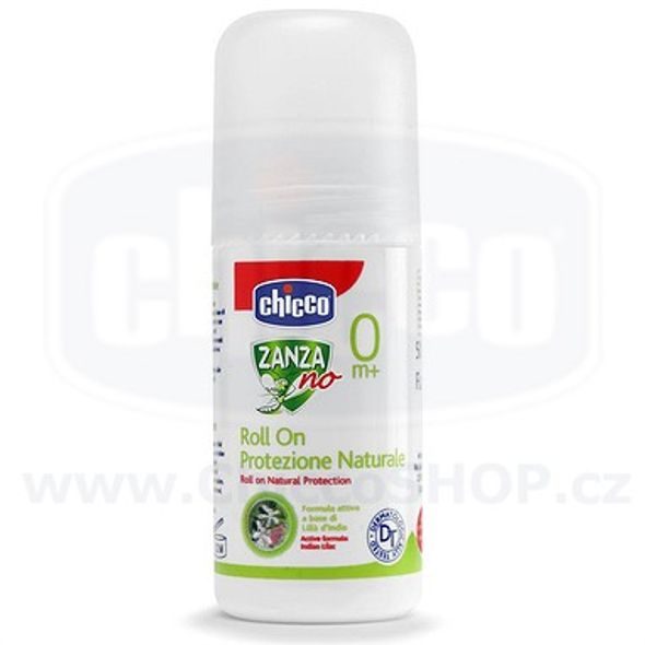 CHICCO ZANZA ROLL ON 50 ML - BEZPEČNOST DĚTÍ V DOMÁCNOSTI - KOUPÁNÍ A ZDRAVÍ