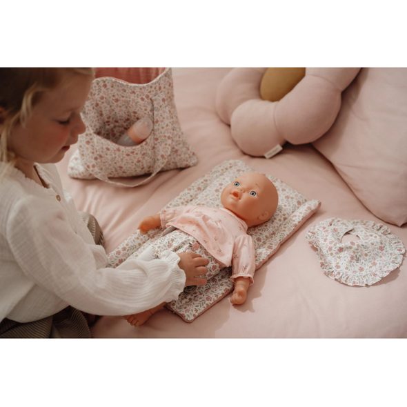 LITTLE DUTCH PŘEBALOVACÍ TAŠKA PRO PANENKY SOFT FLOWERS - LITTLE DUTCH - PRO DĚTI