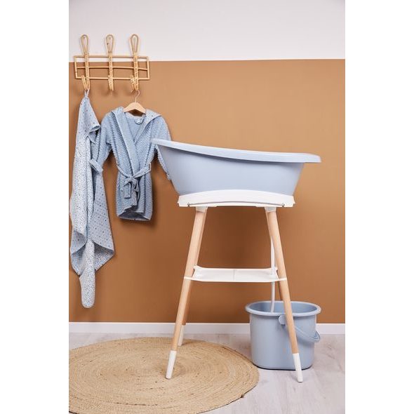 BEBE-JOU KOUPACÍ SADA BÉBÉ-JOU SENSE 7 DÍLNÁ CELESTIAL BLUE - VANIČKY PLASTOVÉ - KOUPÁNÍ A ZDRAVÍ