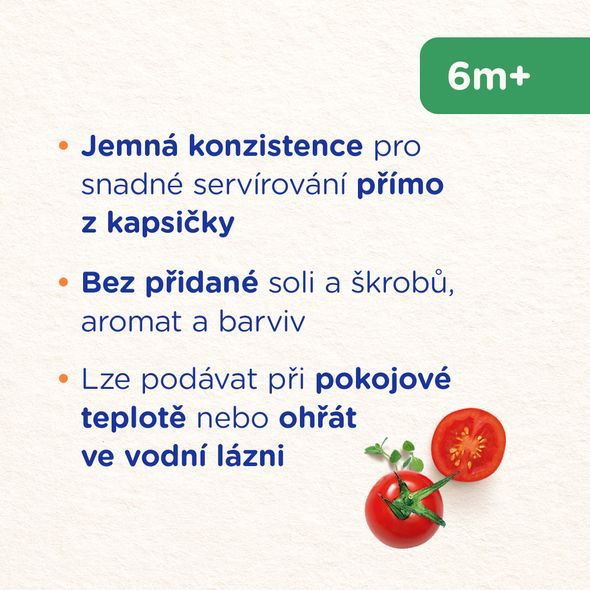 SUNAR PŘÍKRM ŠPAGETY S BOLOŇSKOU OMÁČKOU 6M+ 120G - KAPSIČKY - KRMENÍ