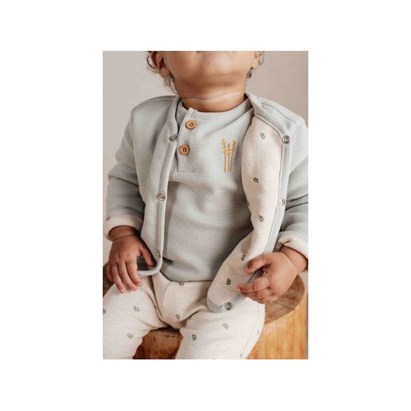 LITTLE DUTCH KABÁTEK SOFT GREEN VEL. 62 - KABÁTKY, MIKINKY - PRO DĚTI