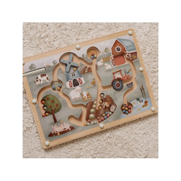 LITTLE DUTCH MAGNETICKÉ BLUDIŠTĚ FARMA - AKTIVNÍ CENTRA - PRO DĚTI