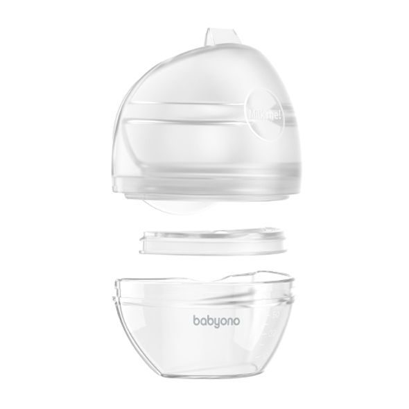 BABYONO ODSÁVAČKA A SBĚRAČ MATEŘSKÉHO MLÉKA MILK ME 2V1 - ODSÁVAČKY MATEŘSKÉHO MLÉKA - KRMENÍ