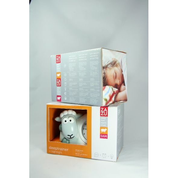 ZAZU OVEČKA SAM TRÉNINKOVÝ BUDÍK S NOČNÍM SVĚTLEM - TRÉNINKOVÉ BUDÍKY - SPINKÁNÍ