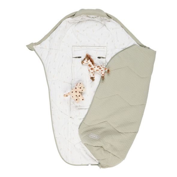 VOKSI® BREEZE LIGHT MISTY GREEN FIELDS - FUSAKY DO KOČÁRKU - KOČÁRKY A PŘÍSLUŠENSTVÍ