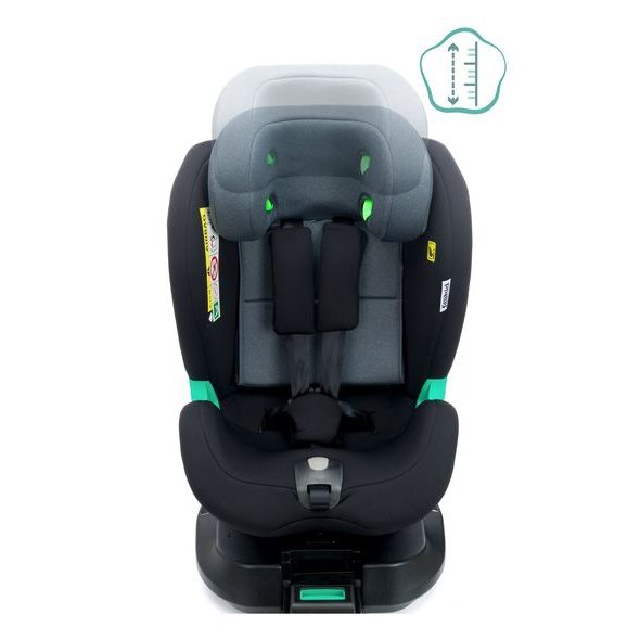 LUCA 360° BLACK-GREY - AUTOSEDAČKY 9-25KG - AUTOSEDAČKY A PŘÍSLUŠENSTVÍ