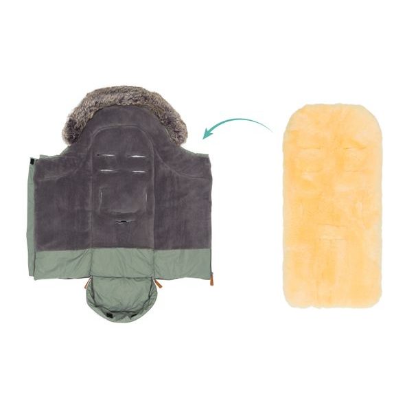 FILLIKID FUSAK ZIMNÍ MAVENSI SAGE - FUSAKY DO KOČÁRKU - KOČÁRKY A PŘÍSLUŠENSTVÍ