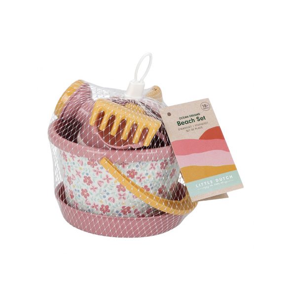 LITTLE DUTCH SADA NA PÍSEK 5 KS PINK - LITTLE DUTCH - PRO DĚTI