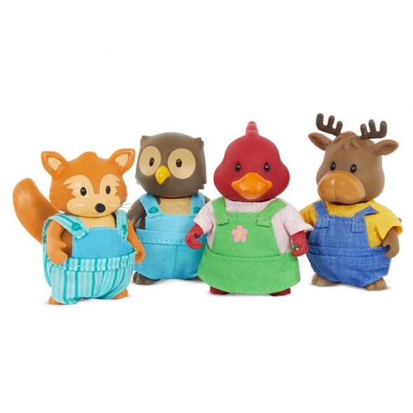 LI'L WOODZEEZ KAMARÁDI Z LESA FRIENDZ CLUB - ZVÍŘATA - PRO DĚTI