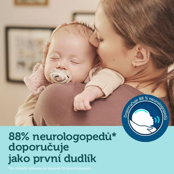 CANPOL BABIES SET SYMETRICKÝCH SILIKONOVÝCH DUDLÍKŮ 18M+ BONJOUR PARIS MODRÝ - ŠIDÍTKA A DOPLŇKY - KRMENÍ