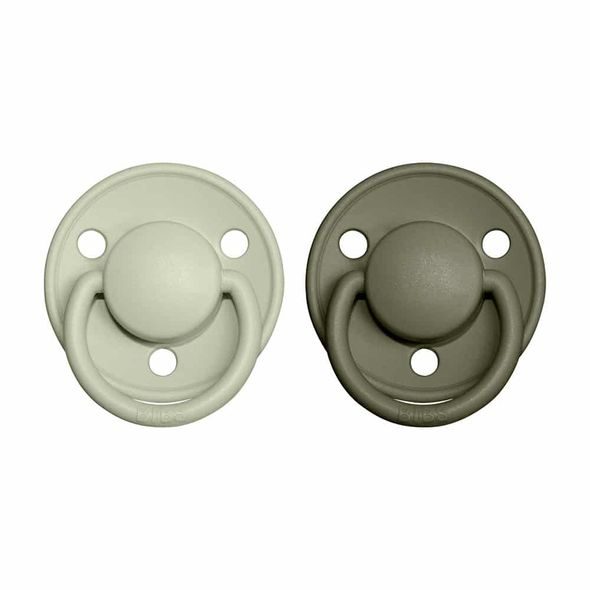 BIBS DE LUX DUDLÍKY Z PŘÍRODNÍHO KAUČUKU 2KS VEL.2 - ŠIDÍTKA A DOPLŇKY - KRMENÍ