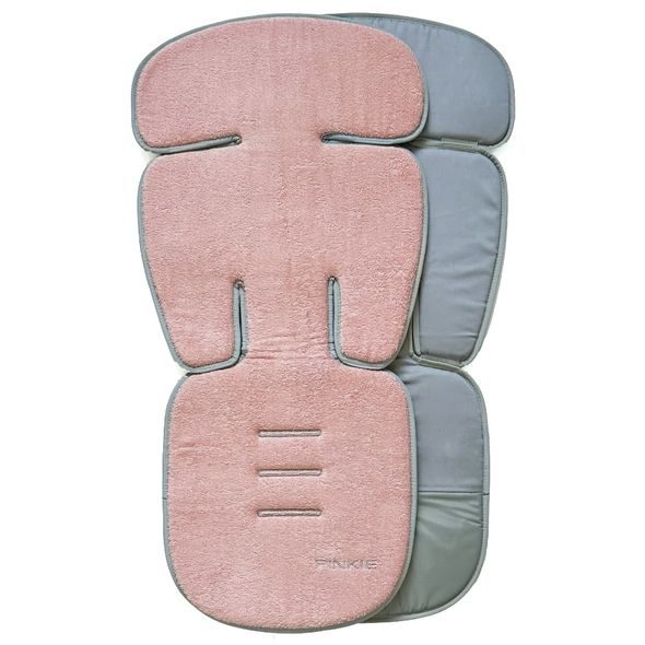 PINKIE LETNÍ PODLOŽKA DO KOČÁRKU BAMBOO PINK - PODLOŽKY DO KOČÁRKU - KOČÁRKY A PŘÍSLUŠENSTVÍ