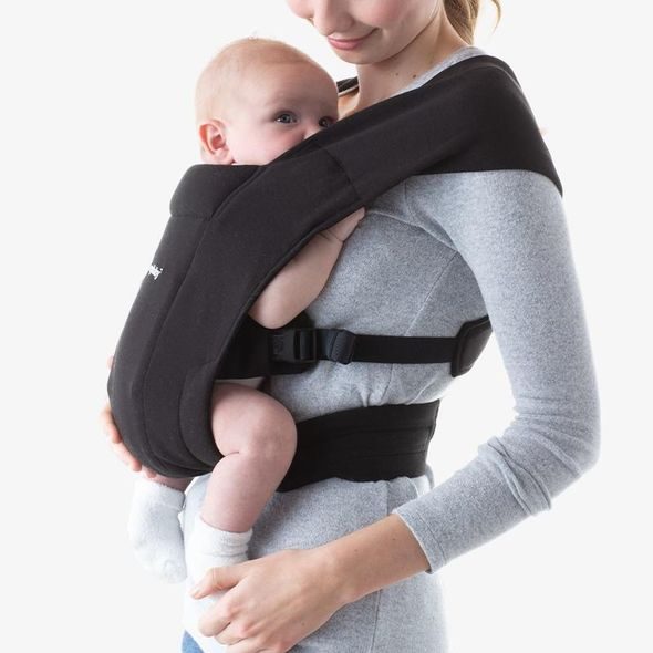 ERGOBABY EMBRACE SOFT KNIT PURE BLACK - ERGONOMICKÁ NOSÍTKA - NOŠENÍ & SPORT