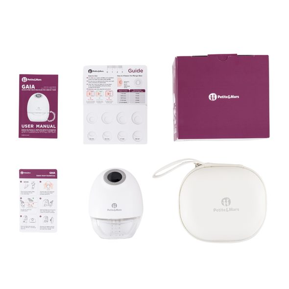 PETITE&MARS ODSÁVAČKA MATEŘSKÉHO MLÉKA ELEKTRICKÁ HANDSFREE GAIA - ODSÁVAČKY MATEŘSKÉHO MLÉKA - KRMENÍ