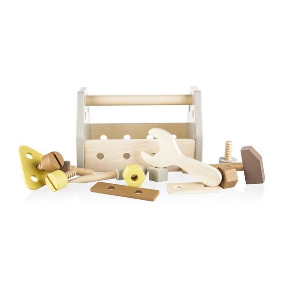 ZOPA DŘEVĚNÁ SADA NÁŘADÍ V BOXU - JAKO TATÍNEK - PRO DĚTI