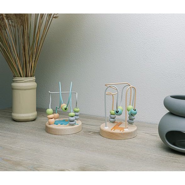 ZOPA DŘEVĚNÁ AKTIVITY HRAČKA - MOTORICKÉ A HRY - PRO DĚTI