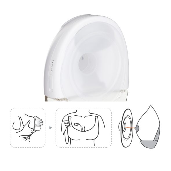 PETITE&MARS ODSÁVAČKA MATEŘSKÉHO MLÉKA ELEKTRICKÁ HANDSFREE GAIA DUO - ODSÁVAČKY MATEŘSKÉHO MLÉKA - KRMENÍ