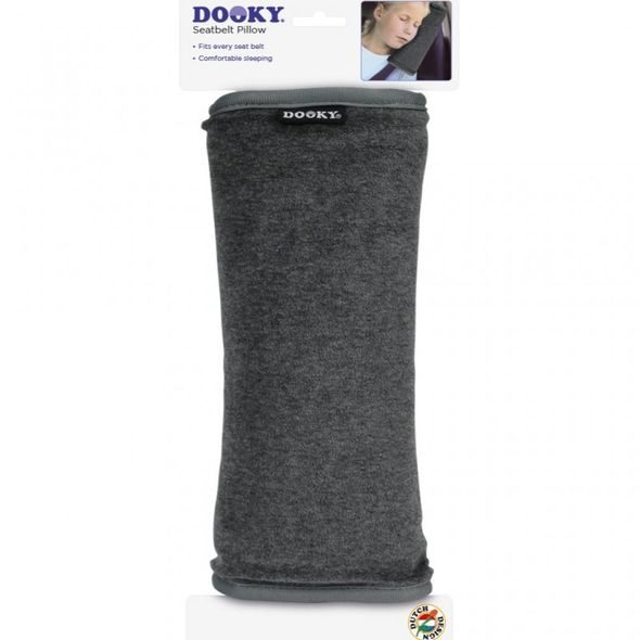 DOOKY CHRÁNIČ PÁSU SEATBELT PILLOW DARK GREY UNI - POLSTROVÁNÍ PÁSŮ - AUTOSEDAČKY A PŘÍSLUŠENSTVÍ