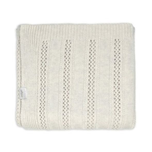 LODGER DEKA NEWBORN MERINO TAN BIRCH - DĚTSKÉ DEKY PRO MIMINKA - SPINKÁNÍ