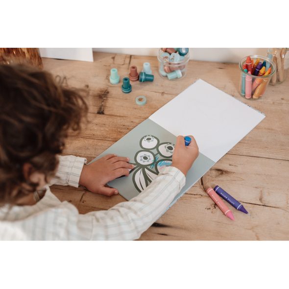 LITTLE DUTCH OMALOVÁNKY FOREST FRIENDS - VÝTVARNÉ POMŮCKY A HRAČKY - PRO DĚTI