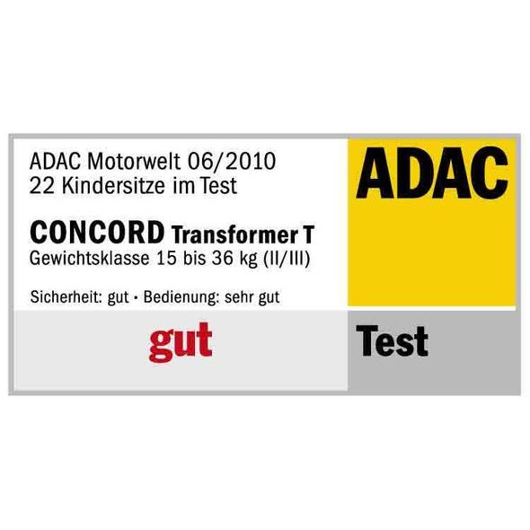 CONCORD TRANSFORMER T 2012 - AUTOSEDAČKY 15-36KG - AUTOSEDAČKY A PŘÍSLUŠENSTVÍ