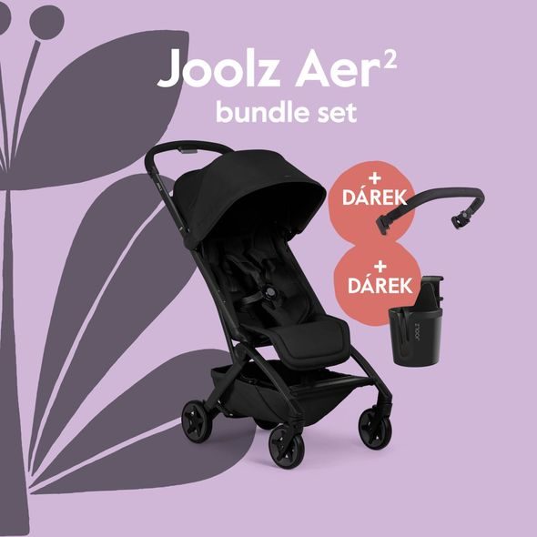 JOOLZ AER2 KOČÁREK BUNDLE SET SPACE BLACK - GOLFOVÉ KOČÁRKY - KOČÁRKY A PŘÍSLUŠENSTVÍ