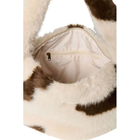 STUDIO NOOS FAUX FUR CROSS BODY BAG HOLY COW - ORGANIZÉRY A KOŠÍKY - KOČÁRKY A PŘÍSLUŠENSTVÍ