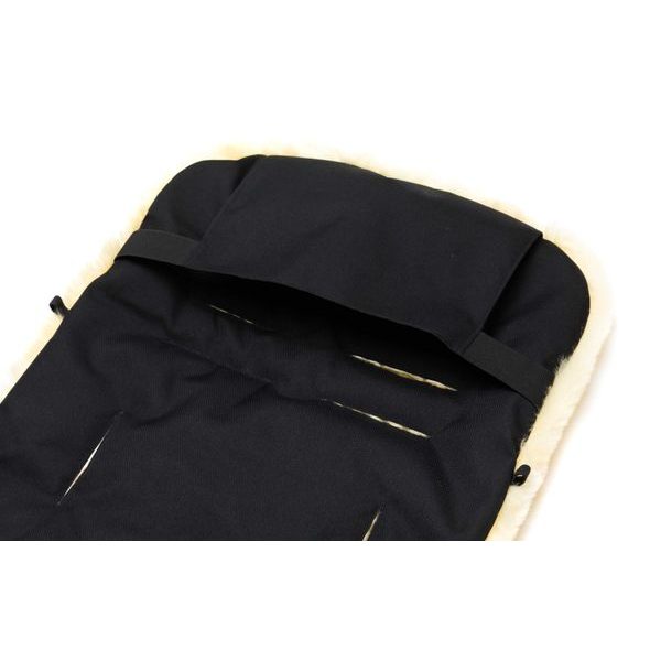 FILLIKID FUSAK ZIMNÍ Z JEHNĚČÍ KOŽEŠINY BERNINA BLACK - FUSAKY DO KOČÁRKU - KOČÁRKY A PŘÍSLUŠENSTVÍ