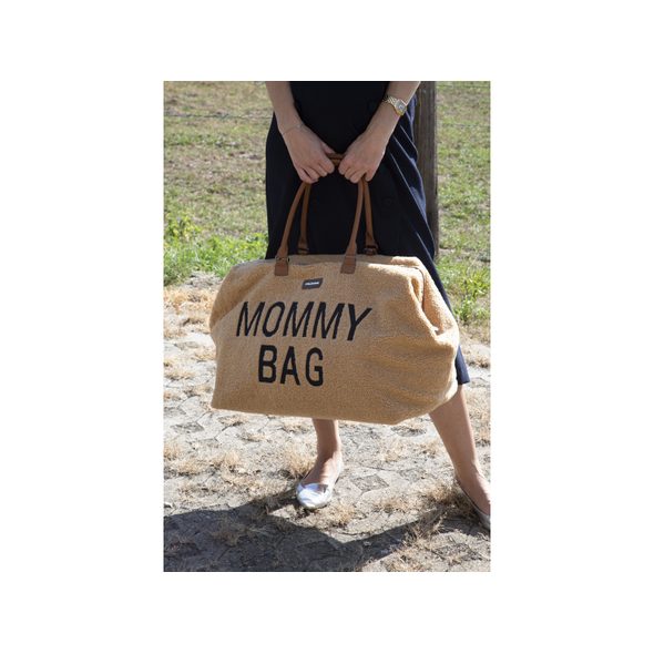 CHILDHOME PŘEBALOVACÍ TAŠKA MOMMY BAG TEDDY BEIGE - PŘEBALOVACÍ TAŠKY - KOČÁRKY A PŘÍSLUŠENSTVÍ