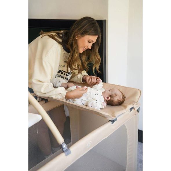 MOMI CESTOVNÍ POSTÝLKA MOMI BELOVE PLUS BÉŽOVÁ - CESTOVNÍ POSTÝLKY - SPINKÁNÍ