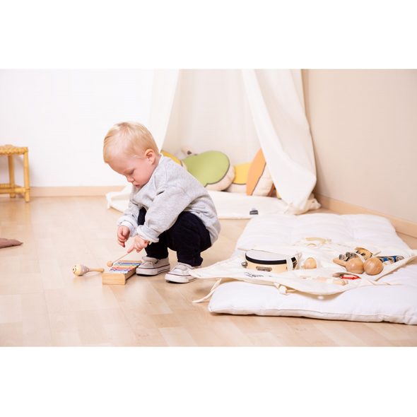 CHILDHOME SADA HUDEBNÍCH NÁSTROJŮ S ORGANIZÉREM - HUDEBNÍ - PRO DĚTI