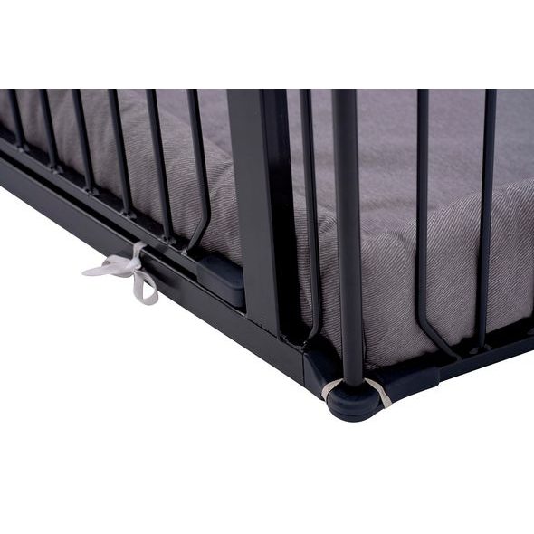 BABY DAN UNIVERZÁLNÍ OHRÁDKA BABYDAN COMBIFIT 5STRANNÁ OHRÁDKA, ČERNÁ - OHRÁDKY - KOUPÁNÍ A ZDRAVÍ