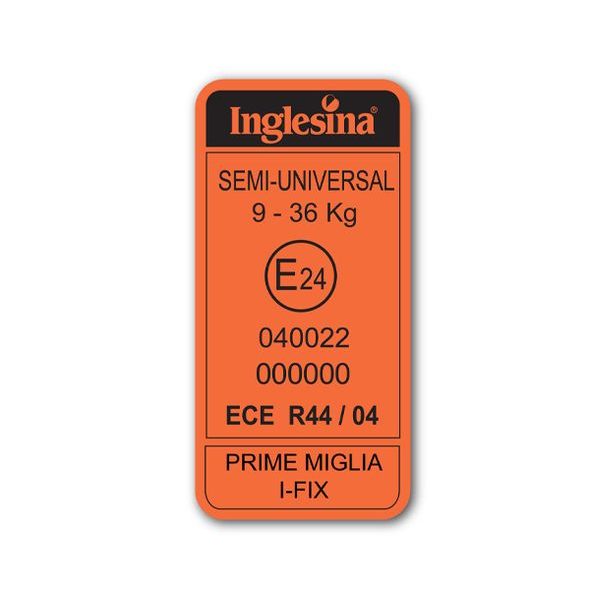 INGLESINA PRIME MIGLIA I-FIX AUTOSEDAČKA 9-36 KG 2010 ! - AUTOSEDAČKY 9-36KG - AUTOSEDAČKY A PŘÍSLUŠENSTVÍ