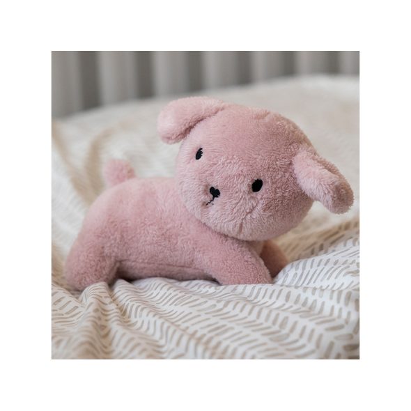 LITTLE DUTCH PEJSEK SNUFFIE FLUFFY PINK 25 CM - PLYŠOVÁ ZVÍŘATA - PRO DĚTI