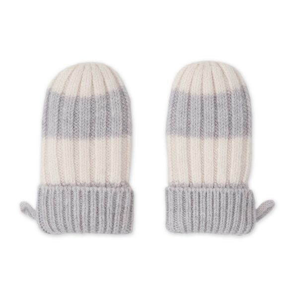 LODGER RUKAVICE STRIPE MERINO STORM VEL. 0 - 12 MĚSÍCŮ - RUKAVIČKY, ŠÁTKY, NÁKRČNÍKY - PRO DĚTI