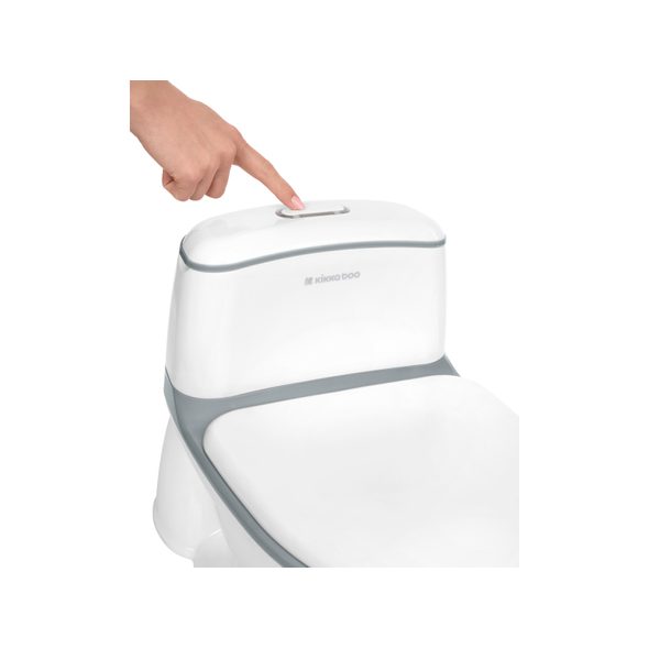 KIKKABOO NOČNÍK TOALETA FLUSHY GREY - NOČNÍKY - PŘEBALOVÁNÍ